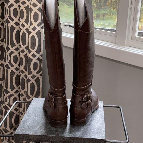 Matisse brown leather riding boots - Picture 5 of 12